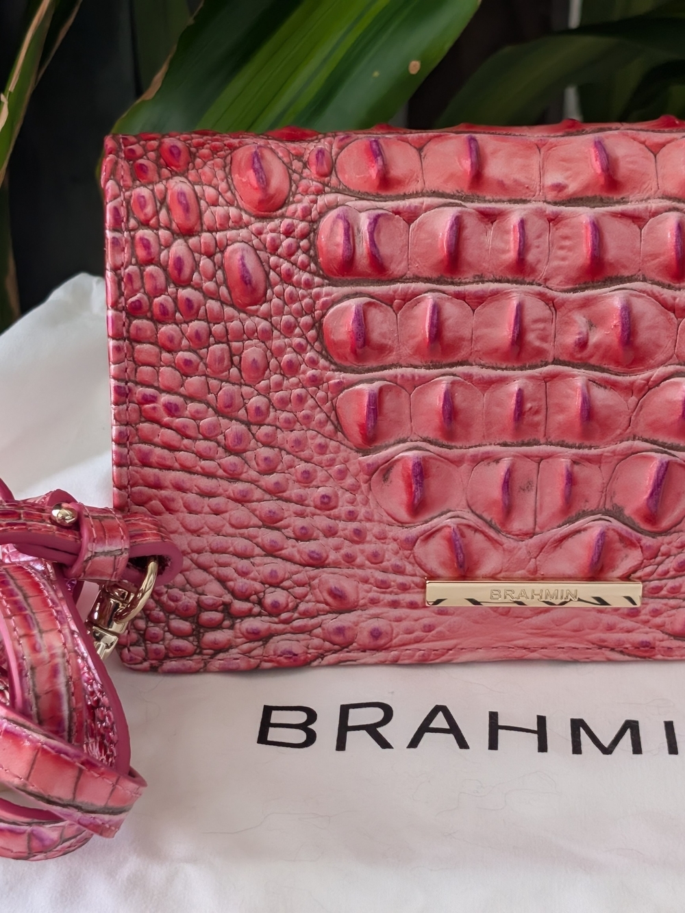 Brahmin Pink Minuette Crossbody‎ Bag